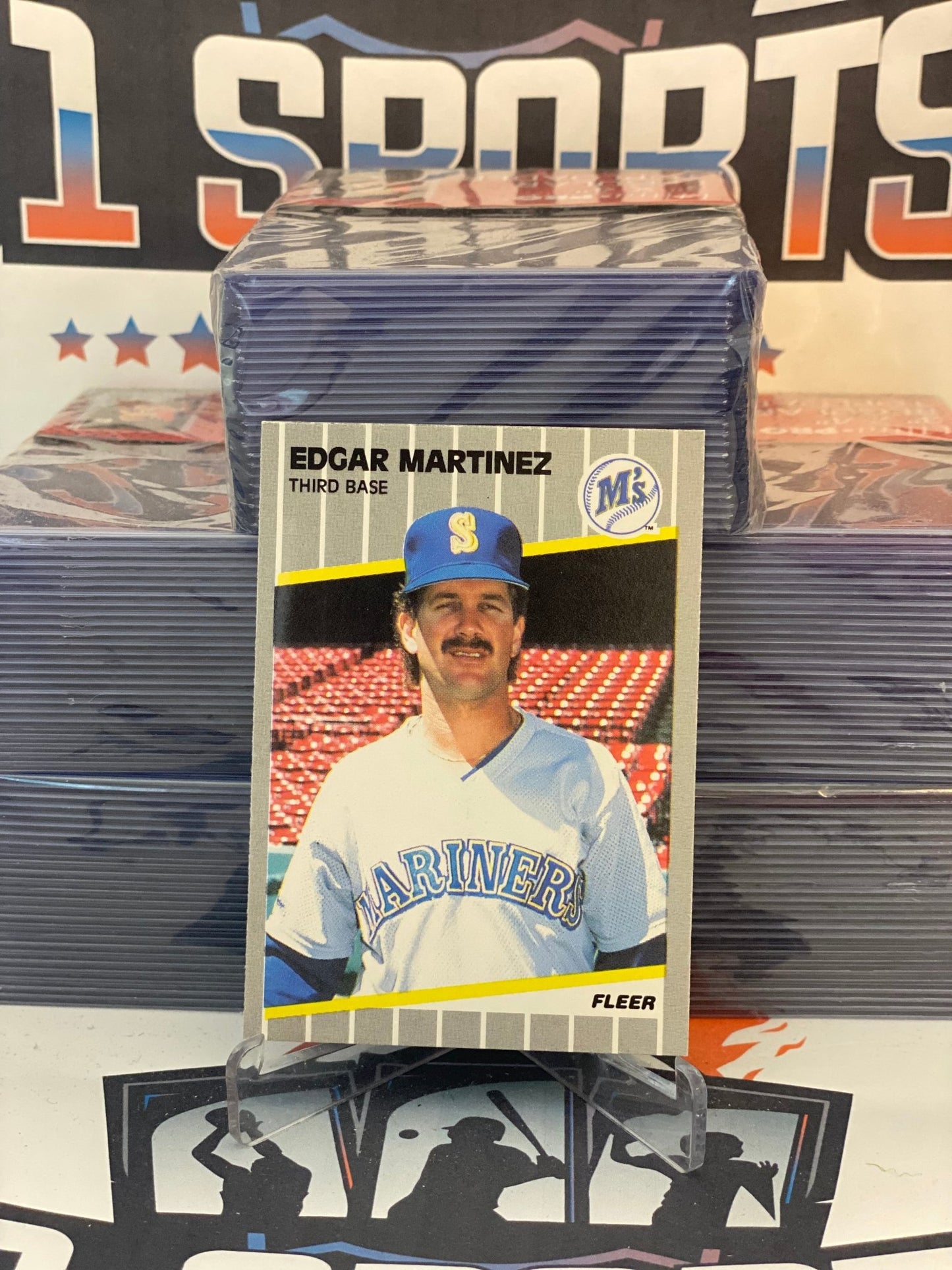 1989 Donruss (2nd Year) Edgar Martinez #552
