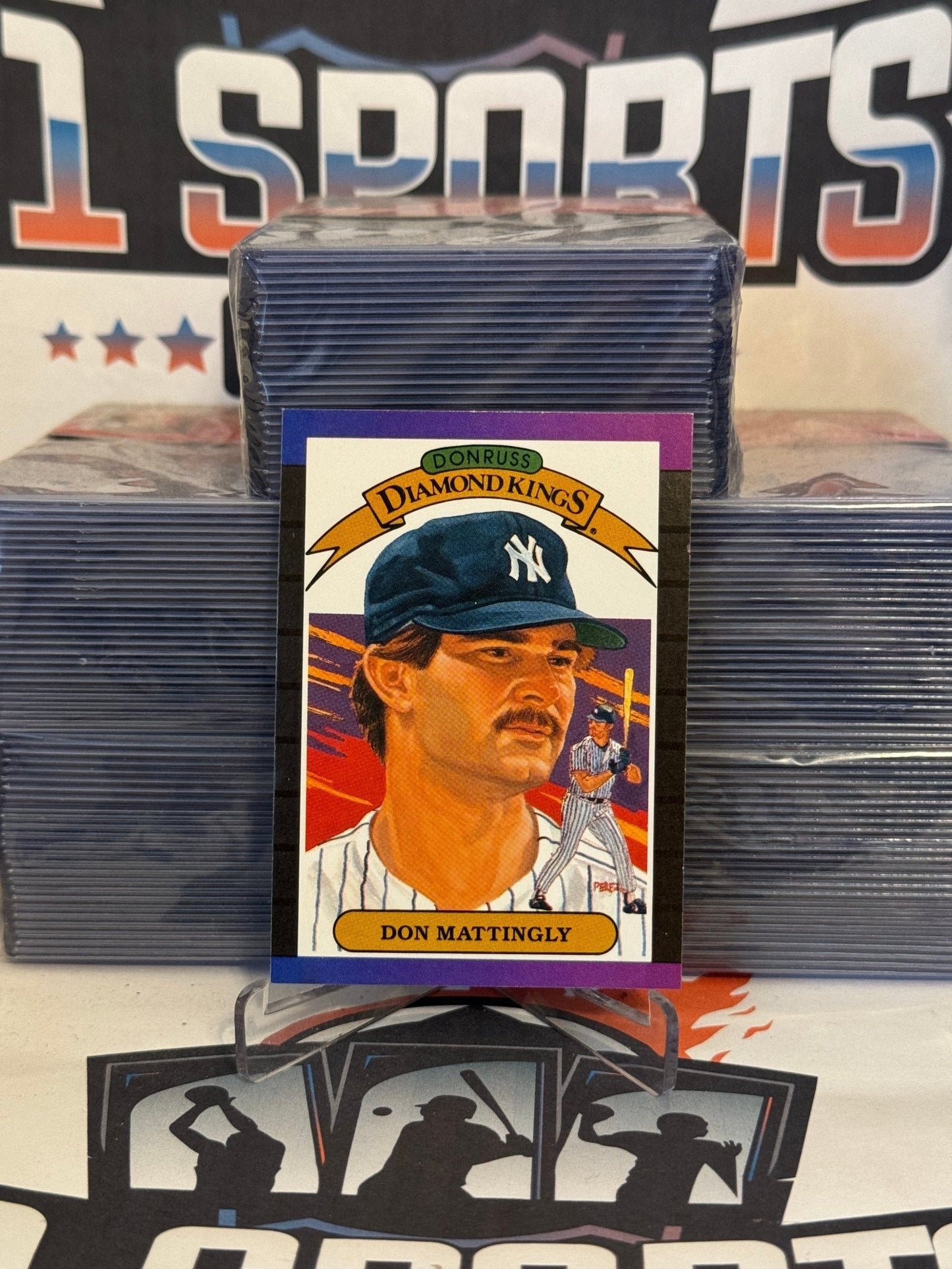 1989 Donruss (Diamond Kings) Don Mattingly #26