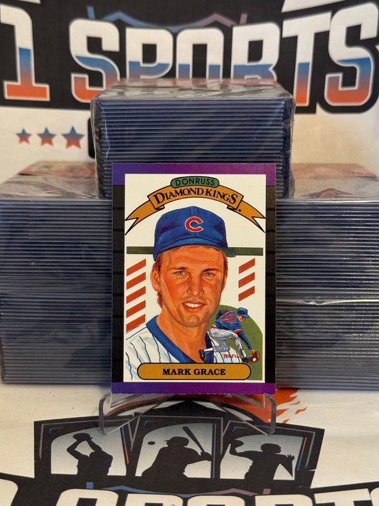 1989 Donruss (Diamond Kings) Mark Grace #17