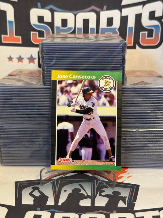 1989 Donruss Jose Canseco #91