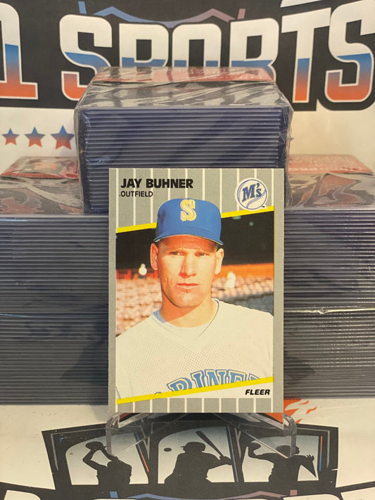 1989 Fleer (2nd Year) Jay Buhner #542
