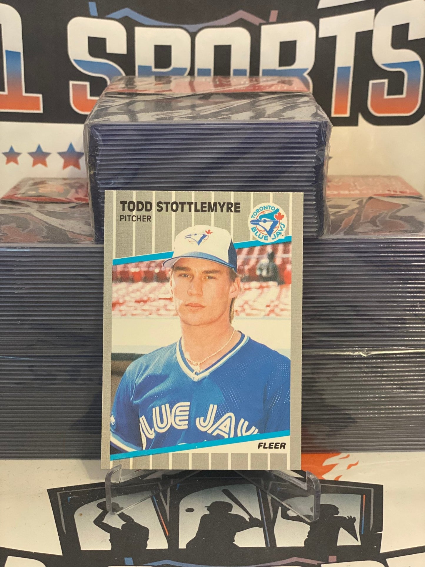 1989 Fleer (2nd Year) Todd Stottlemyre #245
