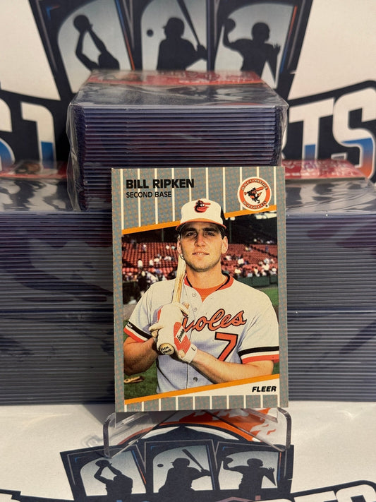 1989 Fleer (F Face Error) Bill Ripken #616