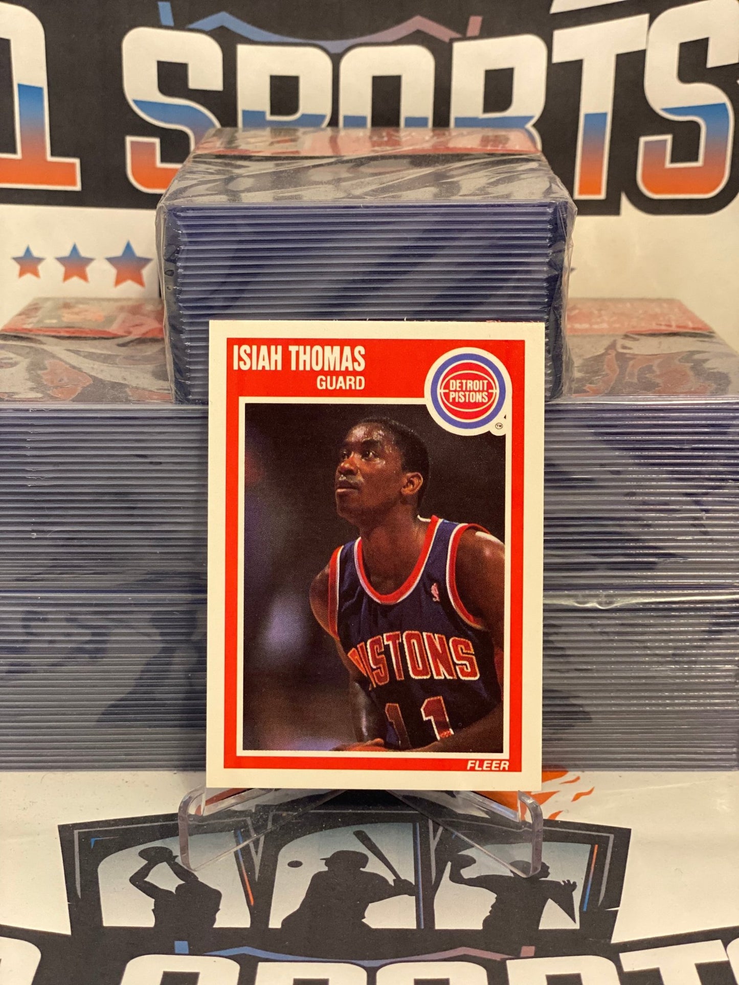 1989 Fleer Isiah Thomas #50