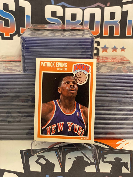 1989 Fleer Patrick Ewing #100