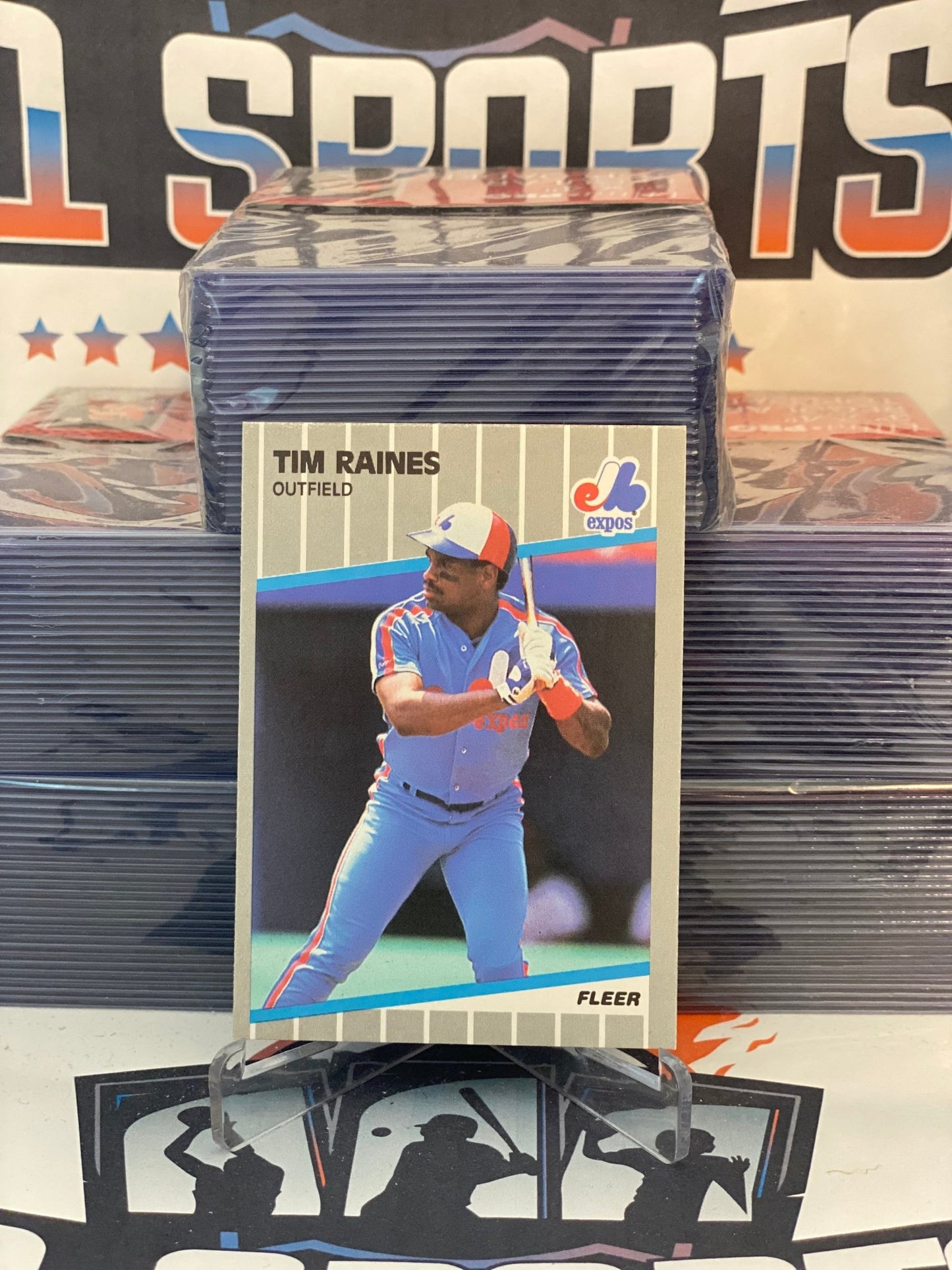 1989 Fleer Tim Raines #391