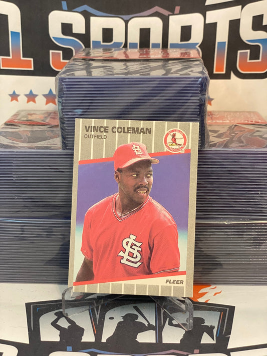 1989 Fleer Vince Coleman #445