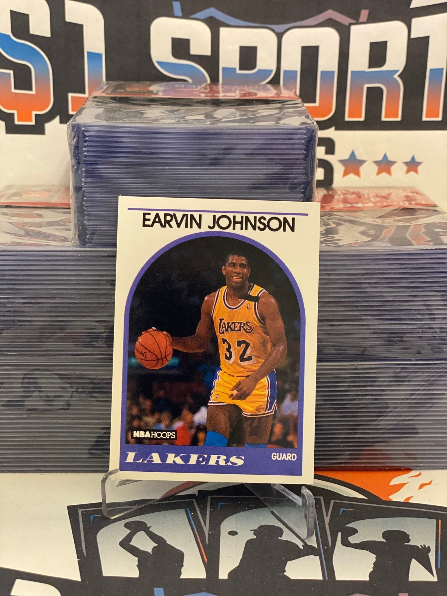1989 NBA Hoops Magic Johnson #270