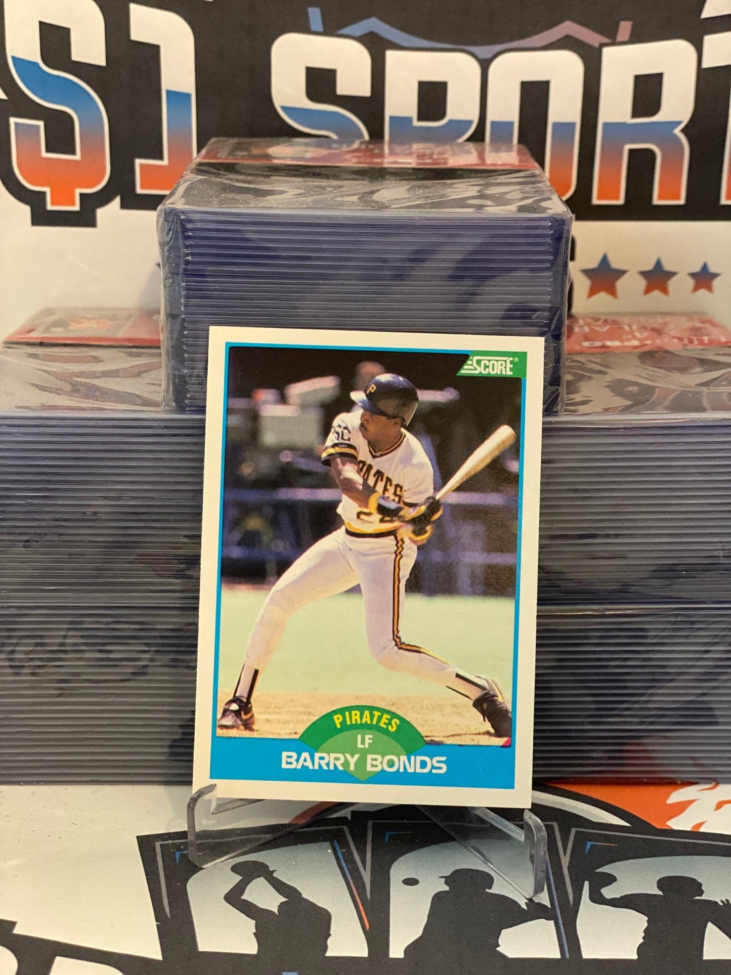 1989 Score Barry Bonds #127