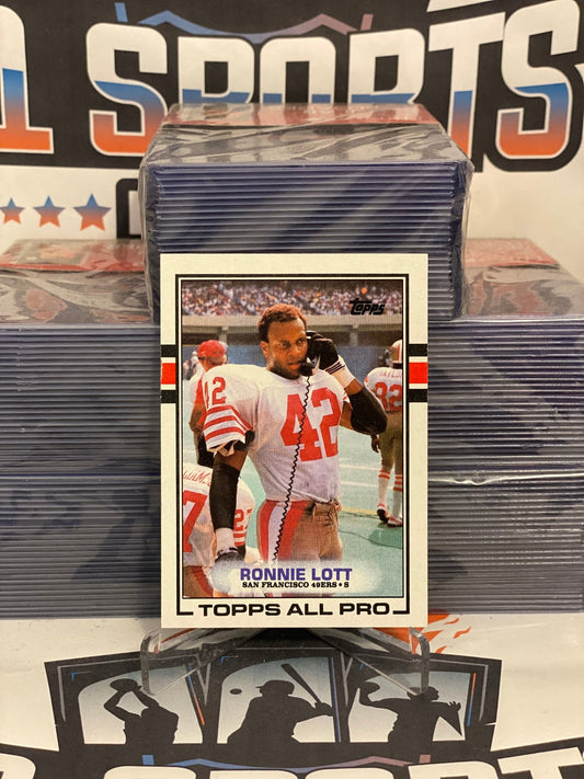 1989 Topps (All-Pro) Ronnie Lott #9