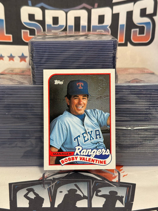 1989 Topps (Manager) Bobby Valentine #314