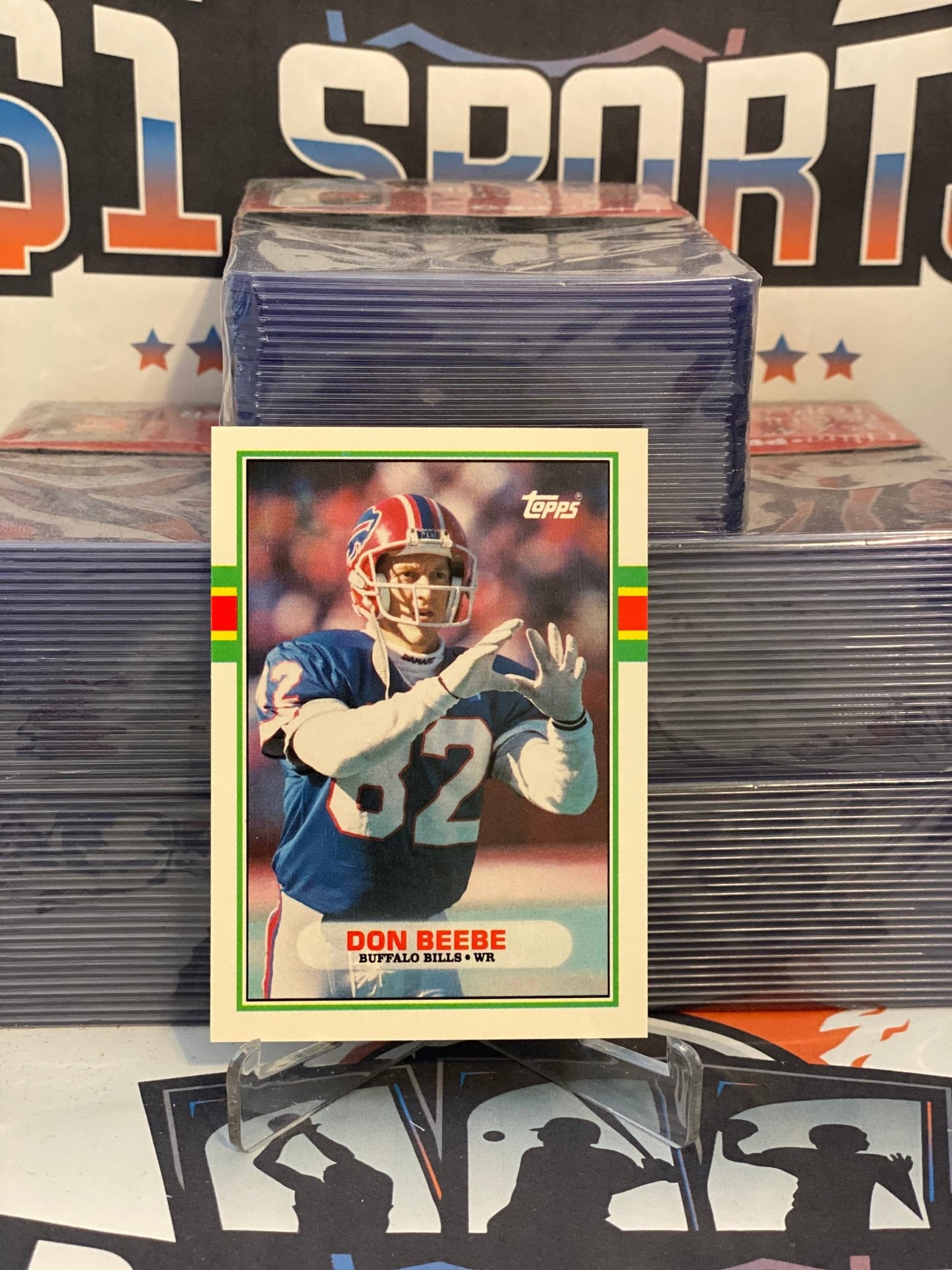 1989 Topps Traded Don Beebe Rookie #59T