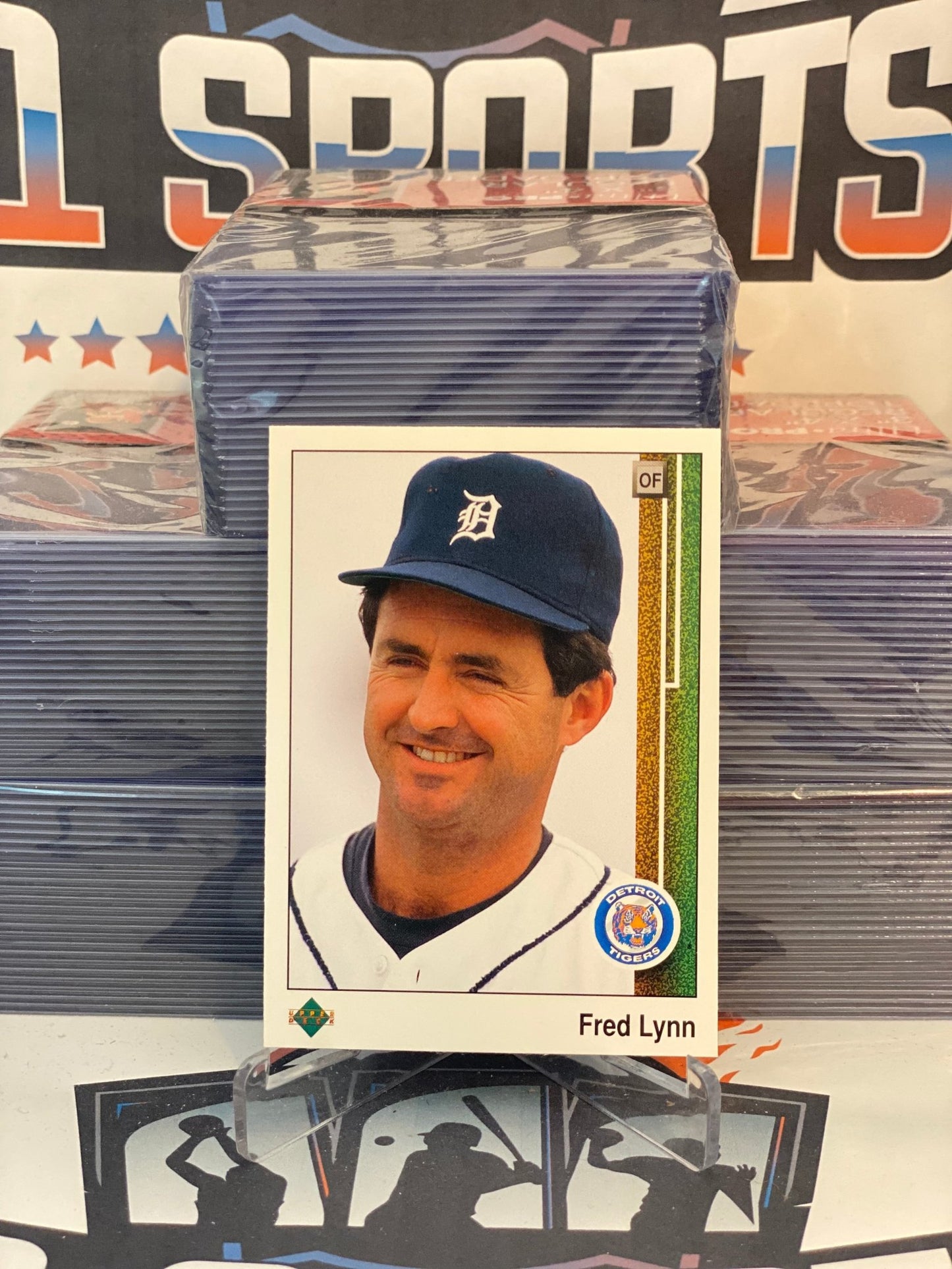 1989 Upper Deck Fred Lynn #761