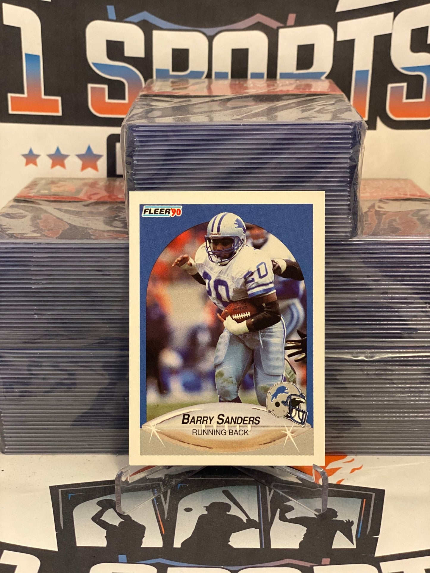 1990 Fleer (2nd Year) Barry Sanders #284