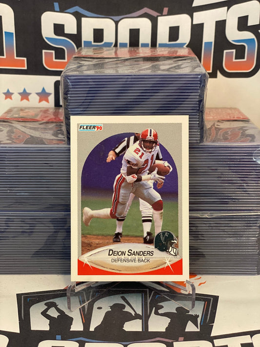 1990 Fleer (2nd Year) Deion Sanders #382
