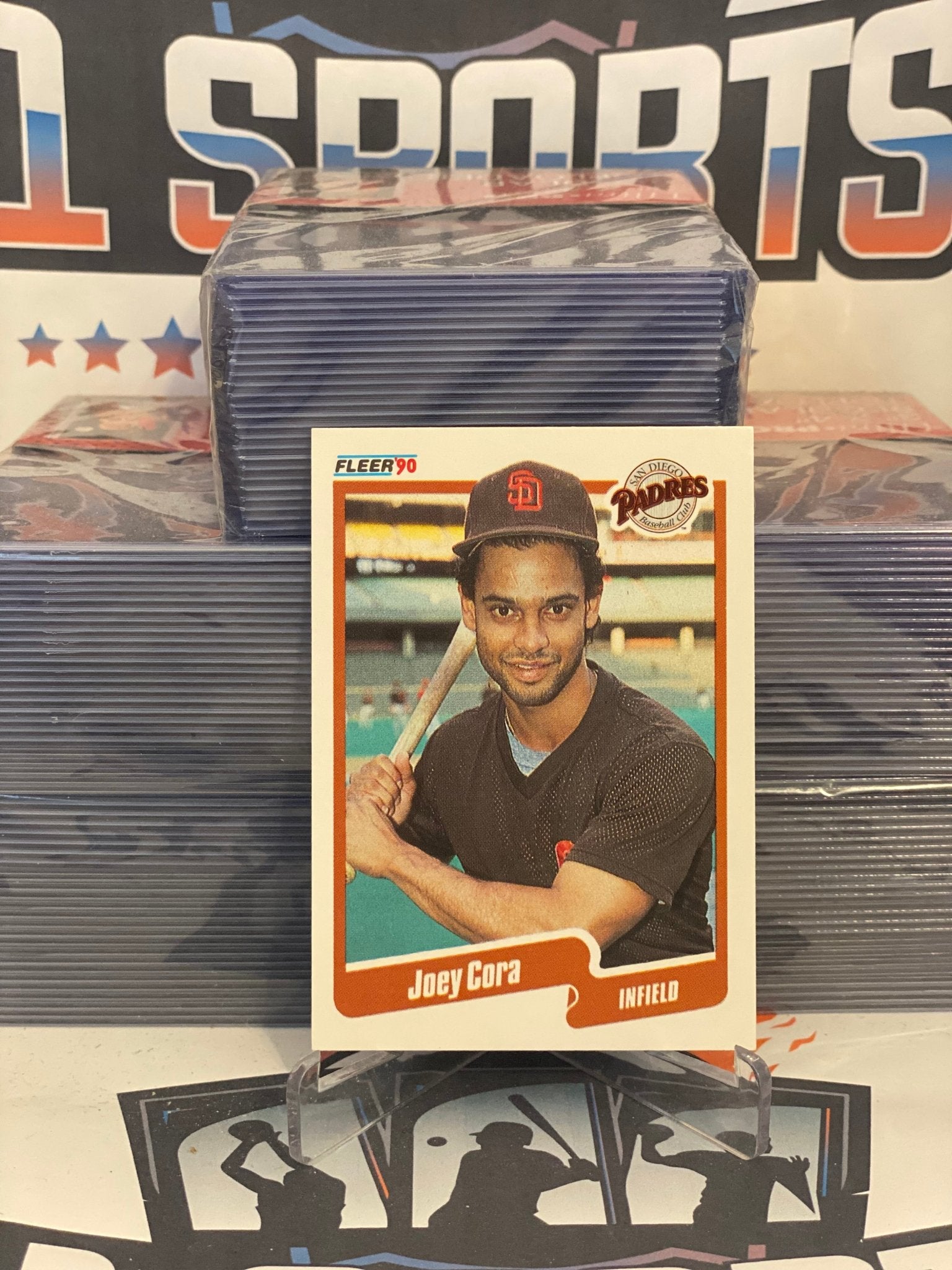 1990 Fleer (2nd Year) Joey Cora #154 – $1 Sports Cards