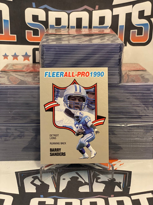 1990 Fleer (All-Pro) Barry Sanders #4