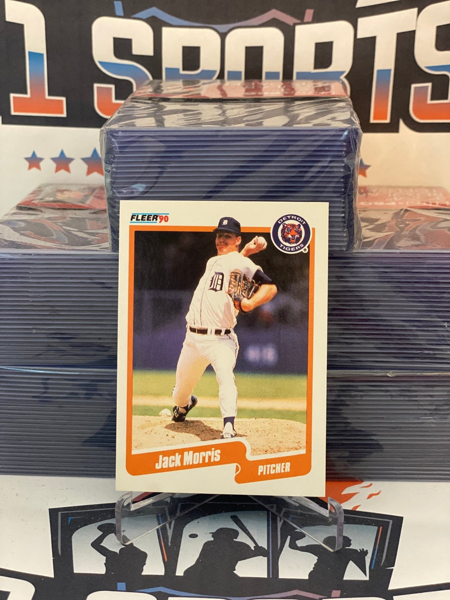1990 Fleer Jack Morris #610