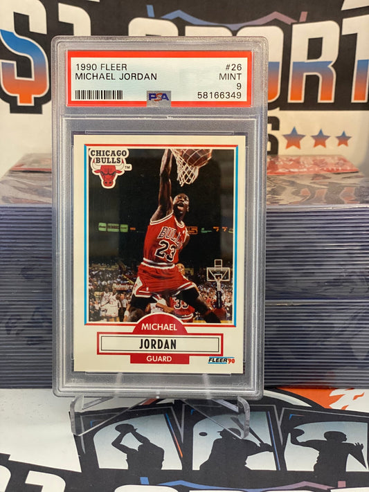 1990 Fleer Michael Jordan #26 - PSA 9