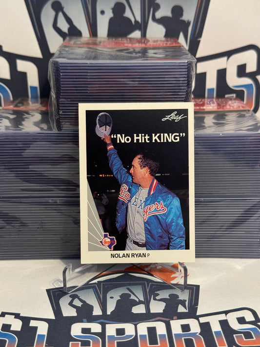 1990 Leaf (No Hit King) Nolan Ryan #265