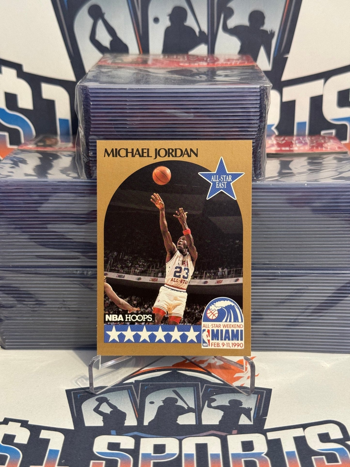 1990 NBA Hoops (All-Star) Michael Jordan #5