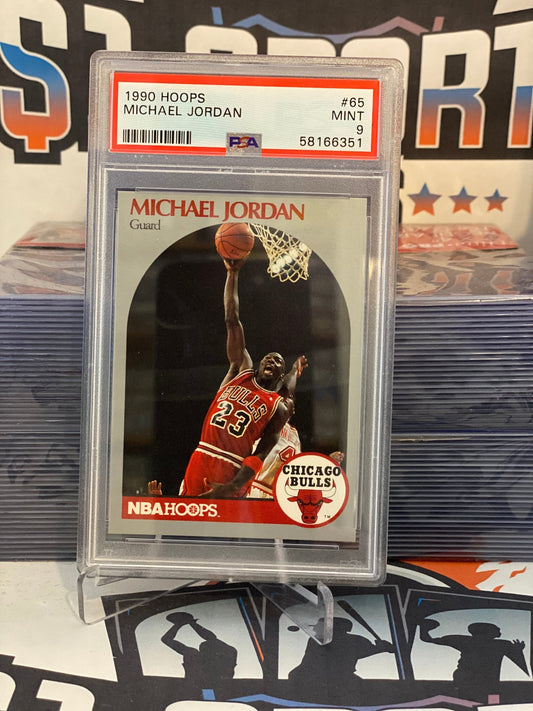 1990 NBA Hoops Michael Jordan #65 - PSA 9