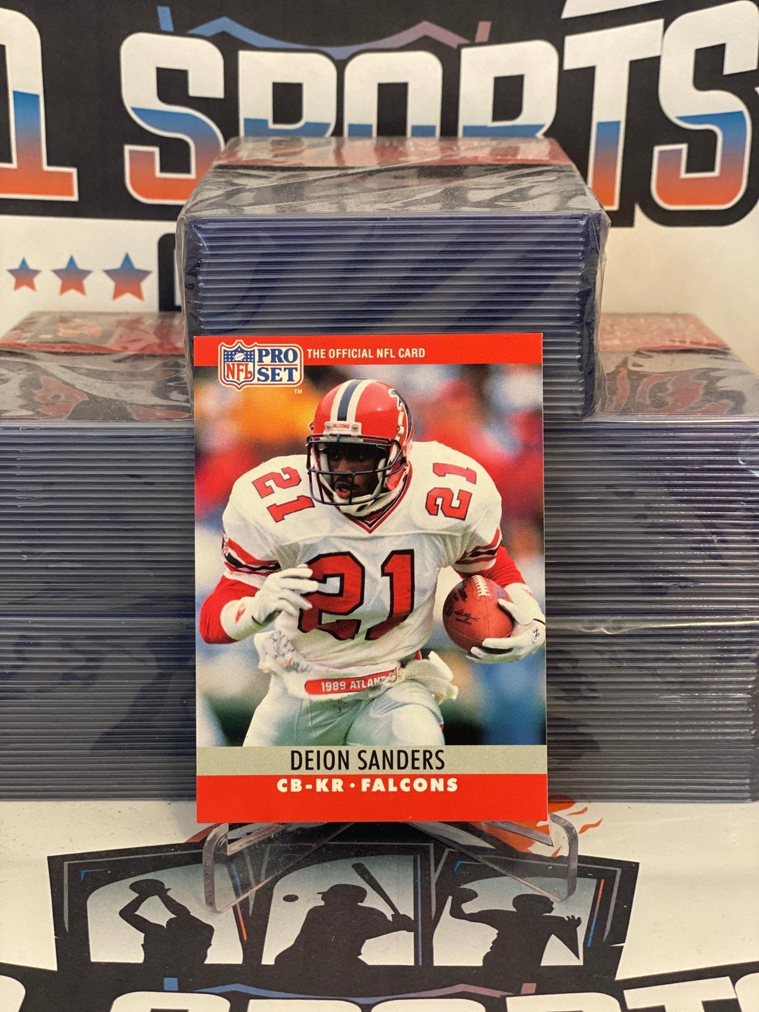 1990 Pro Set (2nd Year) Deion Sanders #36 – $1 Sports Cards