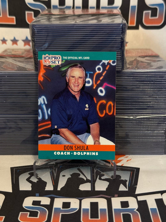 1990 Pro Set Don Shula #185