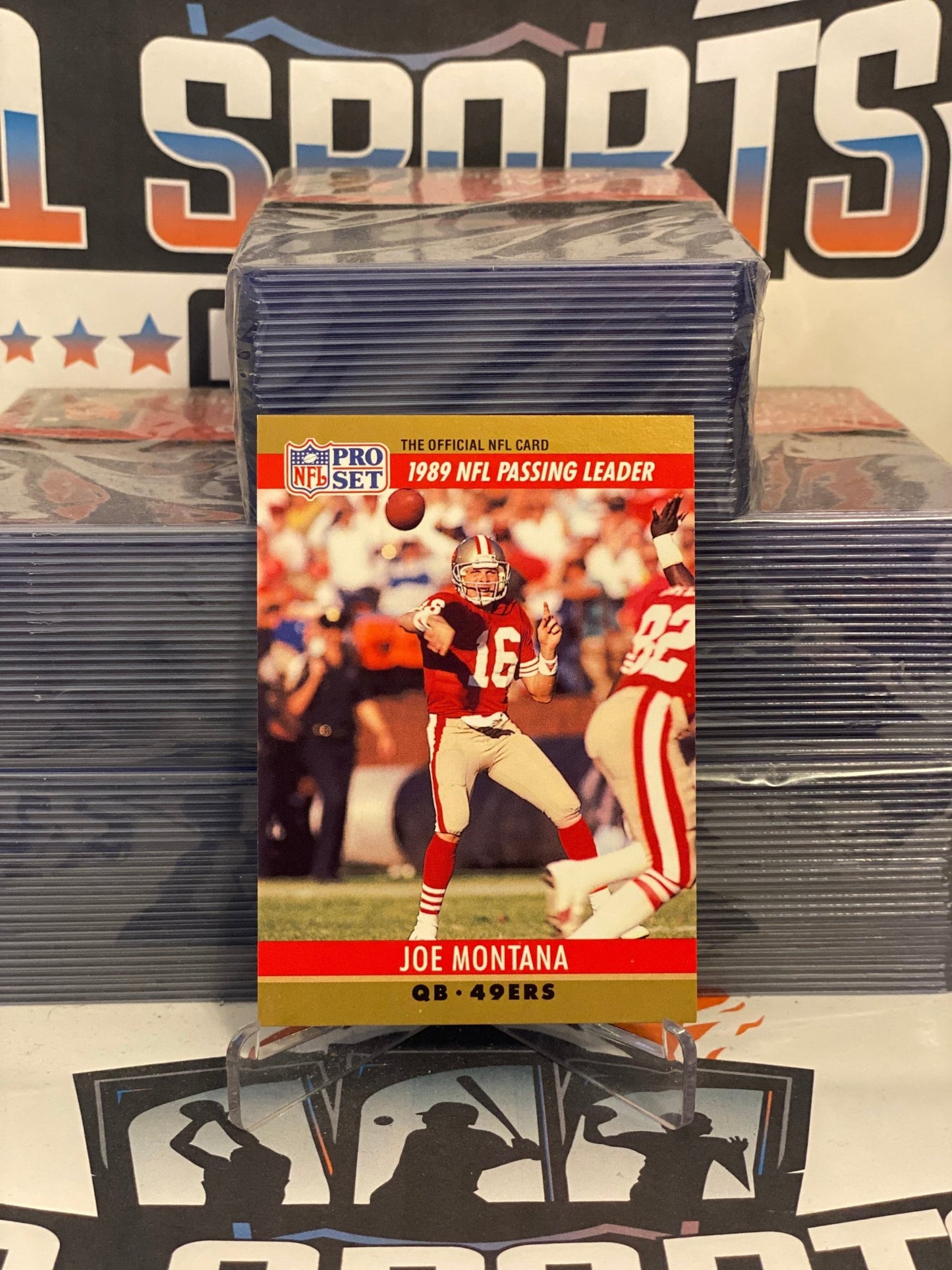 1990 Pro Set (Player of the Week) Joe Montana #8