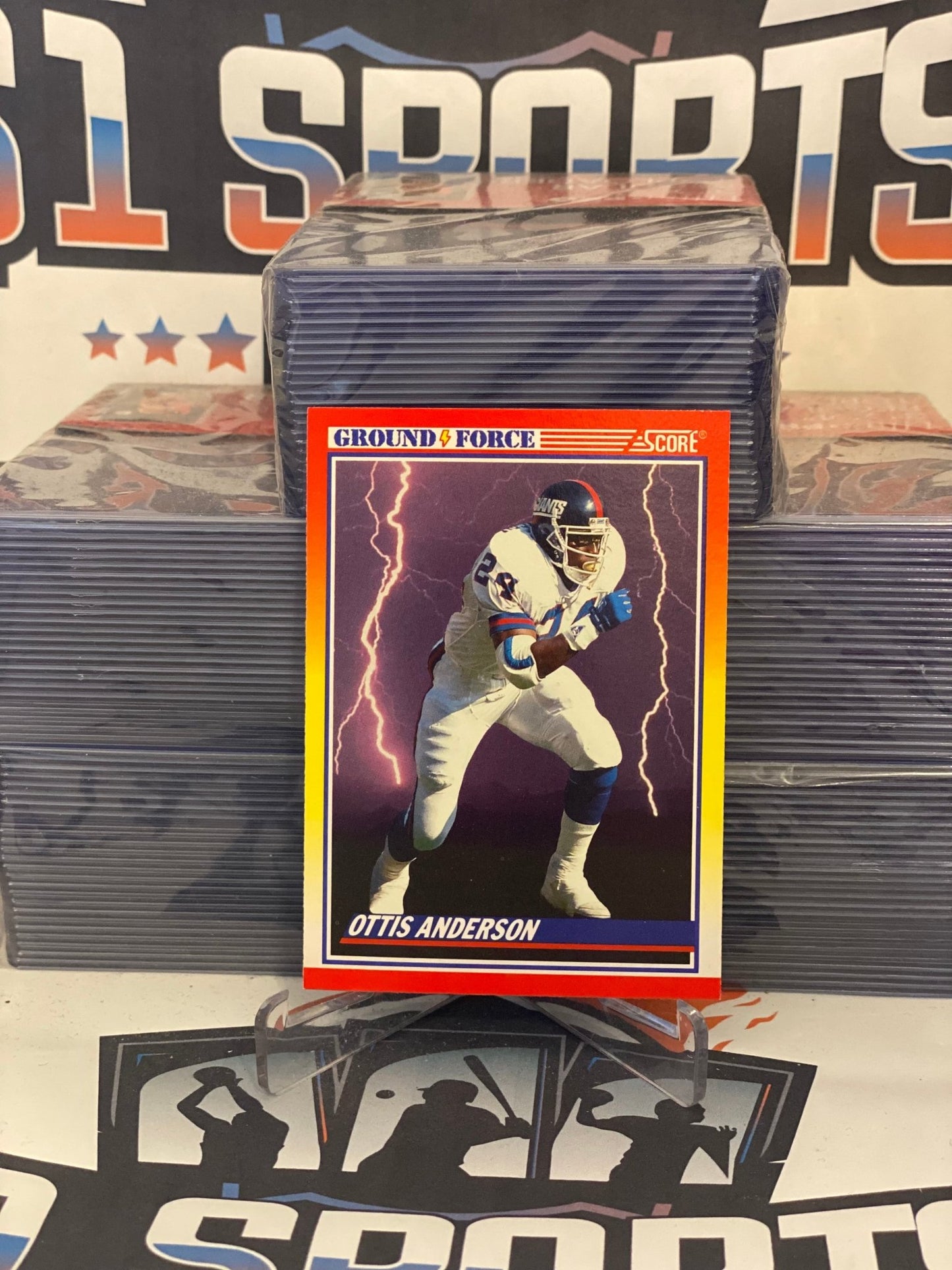 1990 Score (Ground Force) Ottis Anderson #562