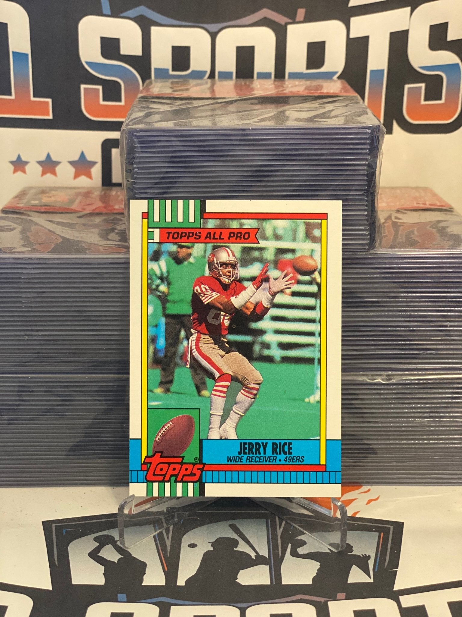 1990 Topps (All Pro) Jerry Rice #8 – $1 Sports Cards