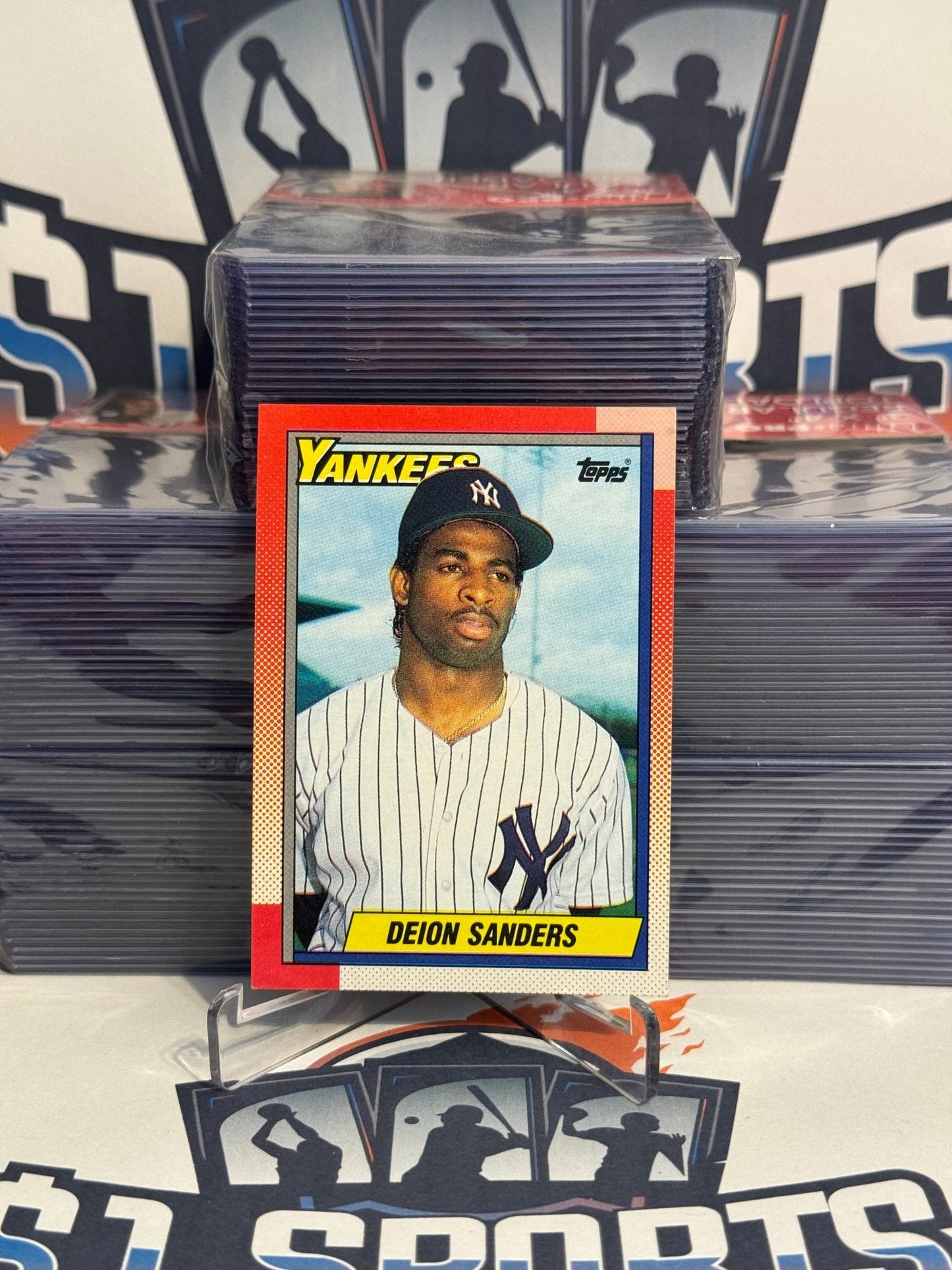 1990 Topps Deion Sanders #61