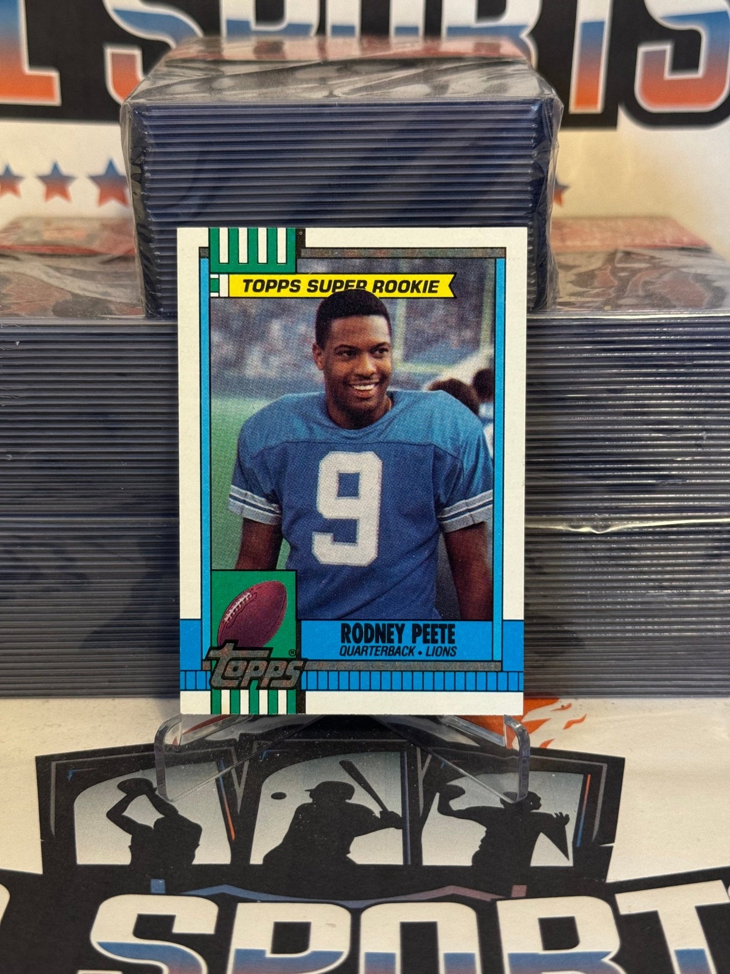 1990 Topps (Super Rookie) Rodney Peete #351