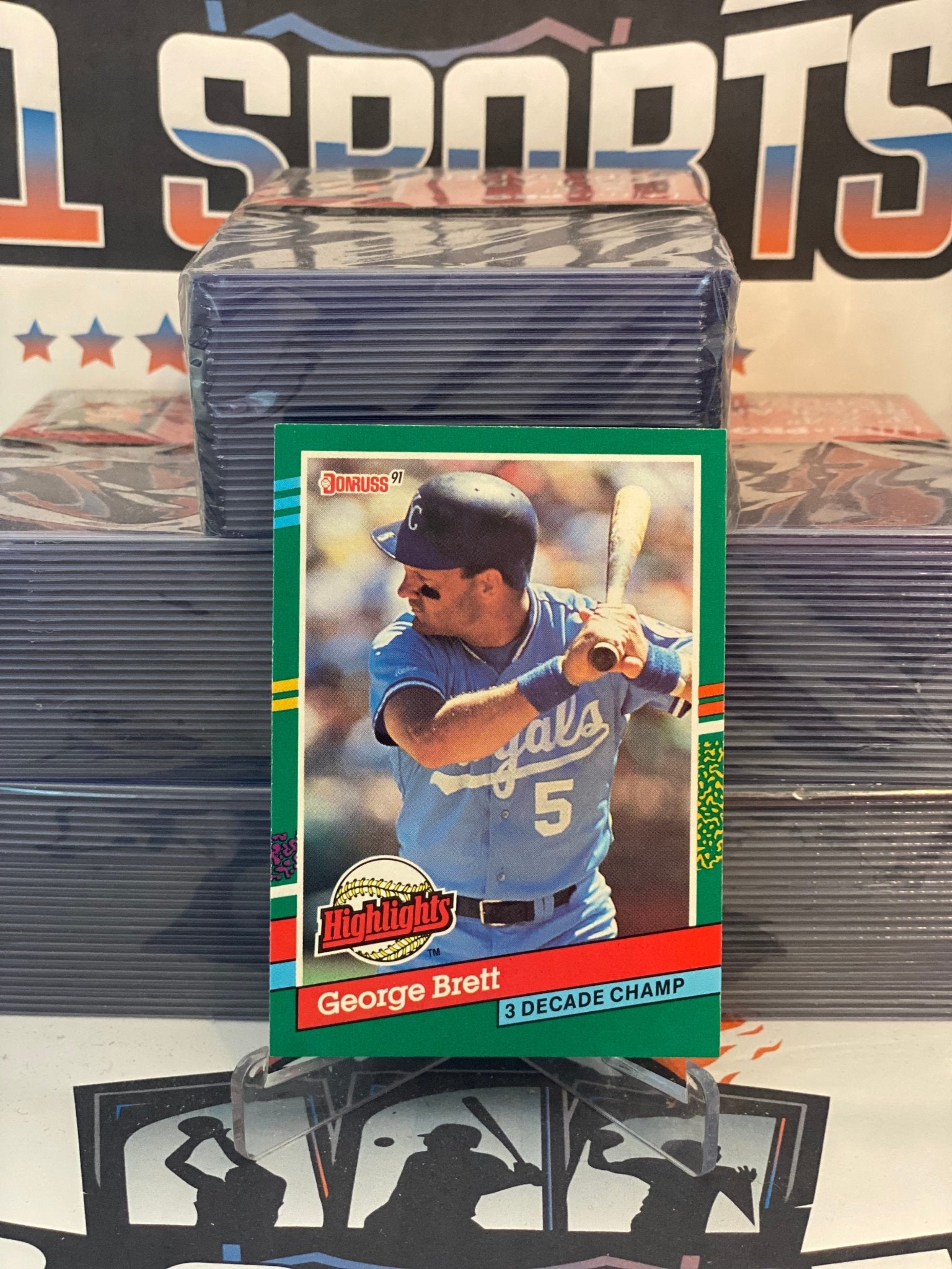 George Brett 1990 Donruss