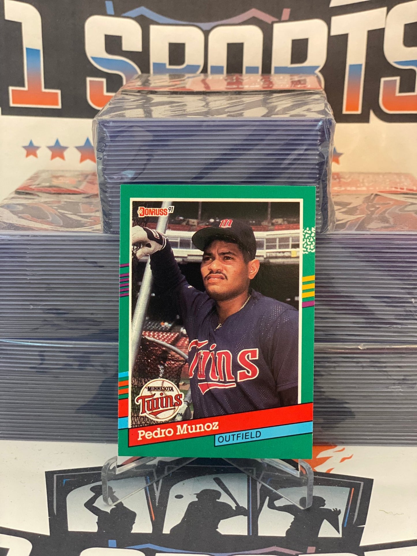 1991 Donruss Pedro Munoz Rookie #758