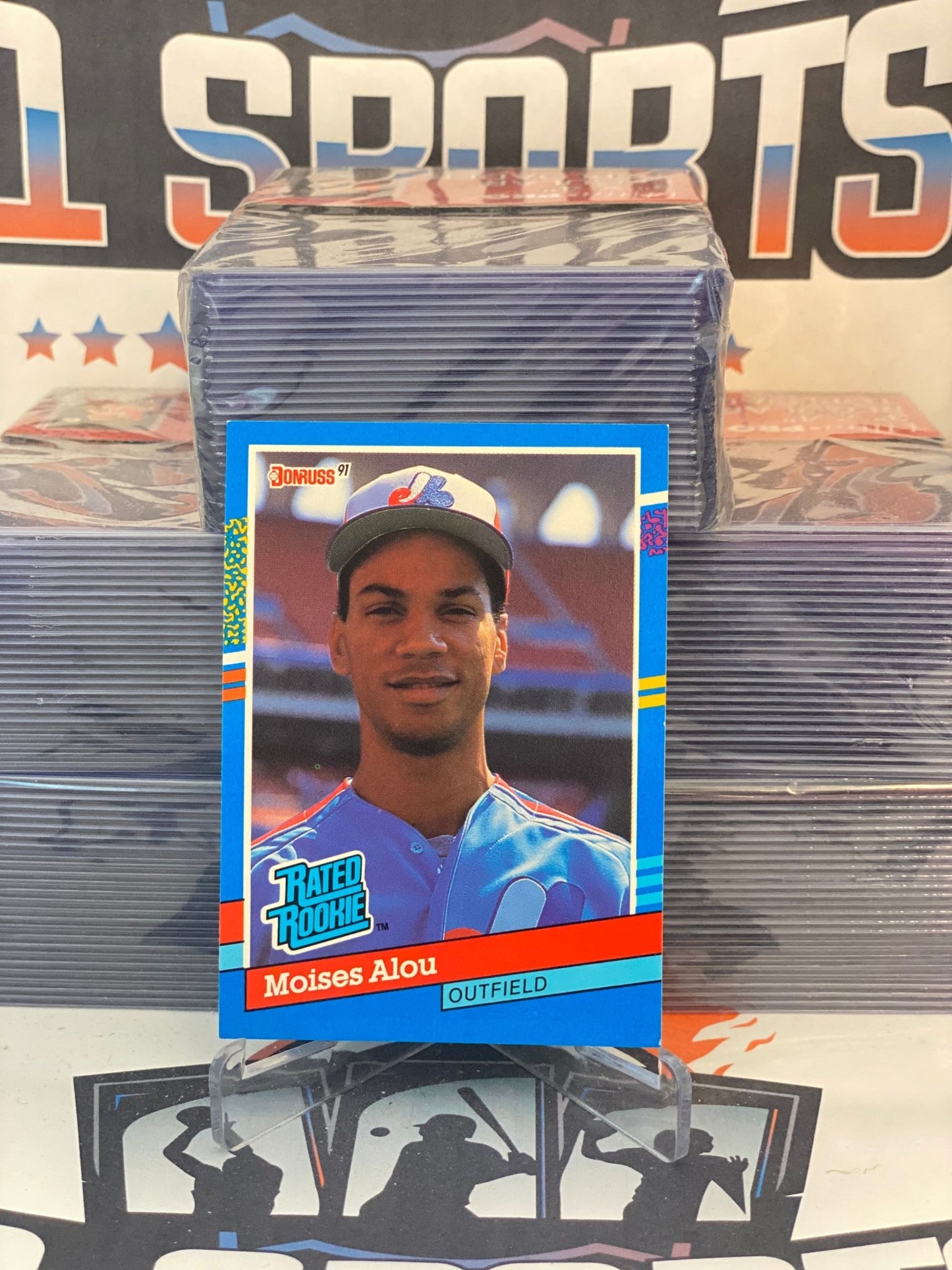 1991 Donruss (Rated Rookie) Moises Alou #38