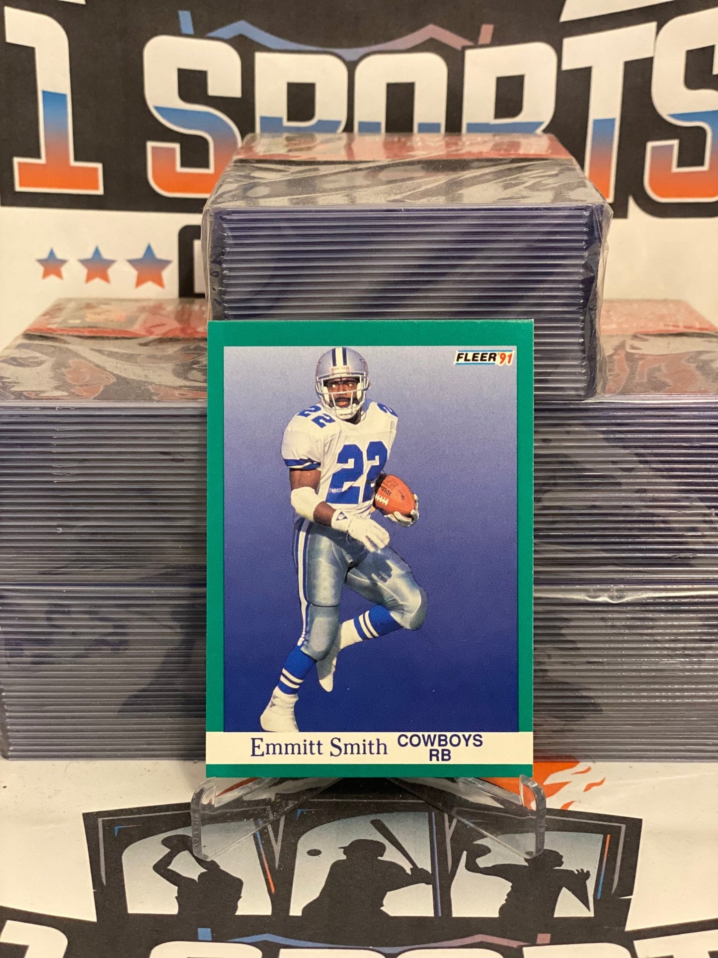 1991 Fleer (2nd Year) Emmitt Smith #237
