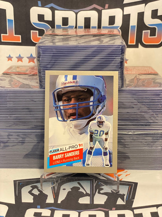 1991 Fleer (All-Pro) Barry Sanders #9