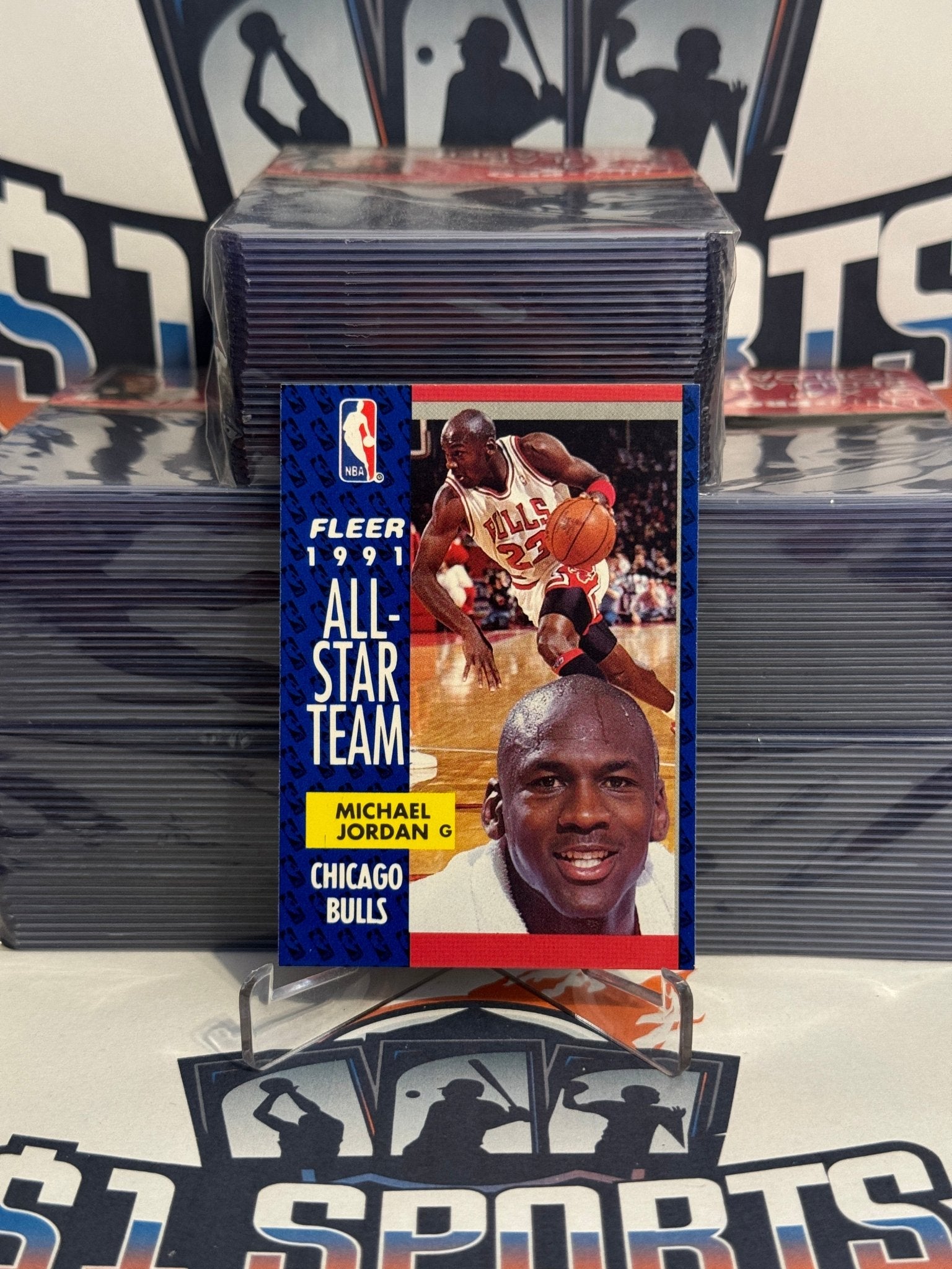 1991 Fleer (All-Star) Michael Jordan #211 – $1 Sports Cards