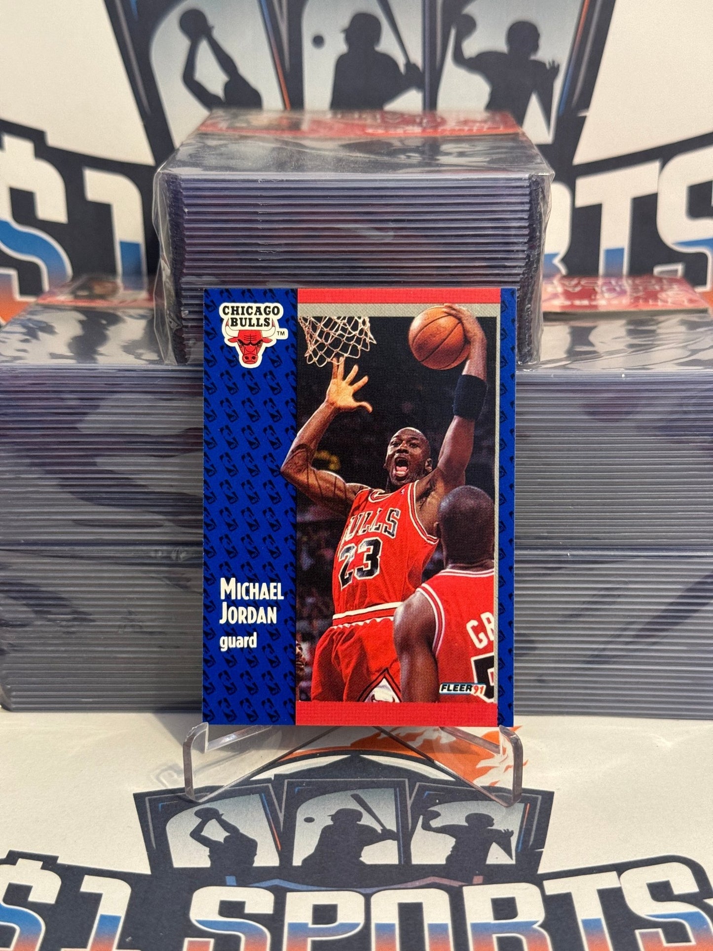 1991 Fleer Michael Jordan #29