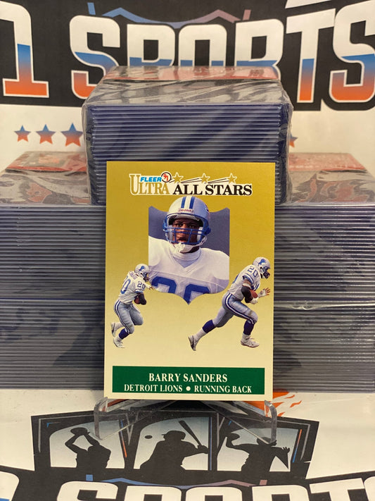 1991 Fleer Ultra (All-Stars) Barry Sanders #1