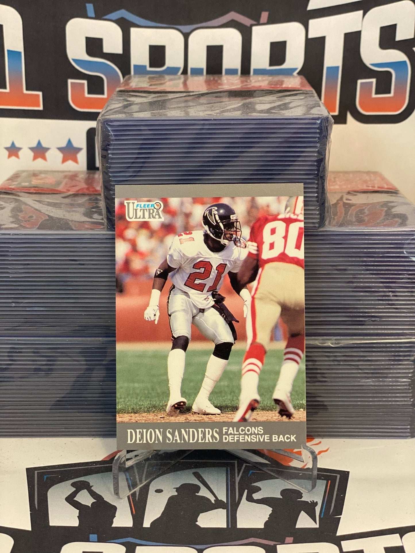 1991 Fleer Ultra Deion Sanders #150