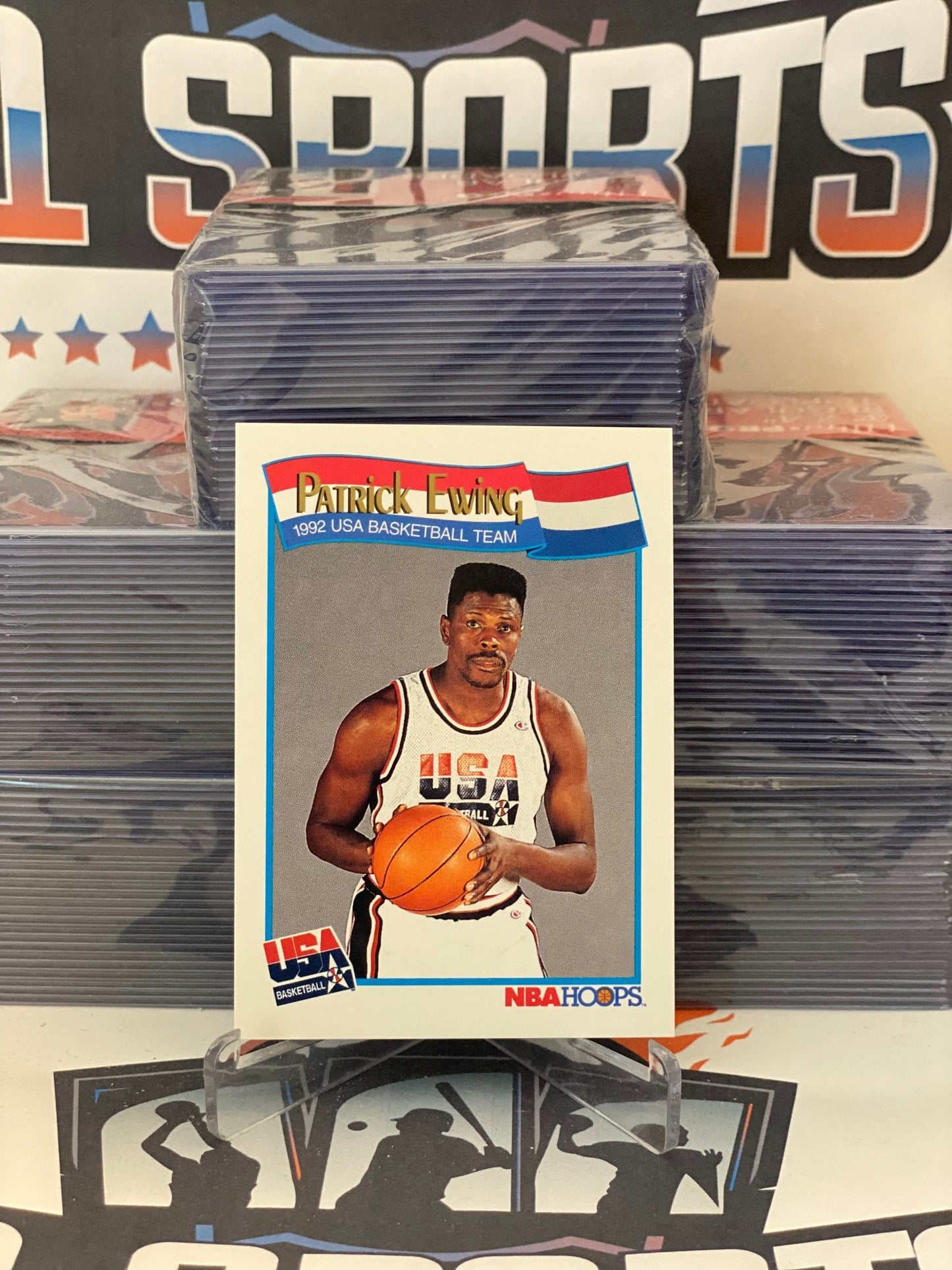 1991 NBA Hoops (USAB) Patrick Ewing #577
