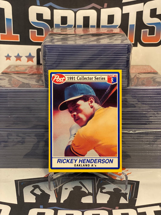 1991 Post Cereal Rickey Henderson #27