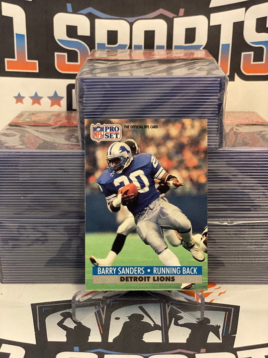 1991 Pro Set Barry Sanders #502