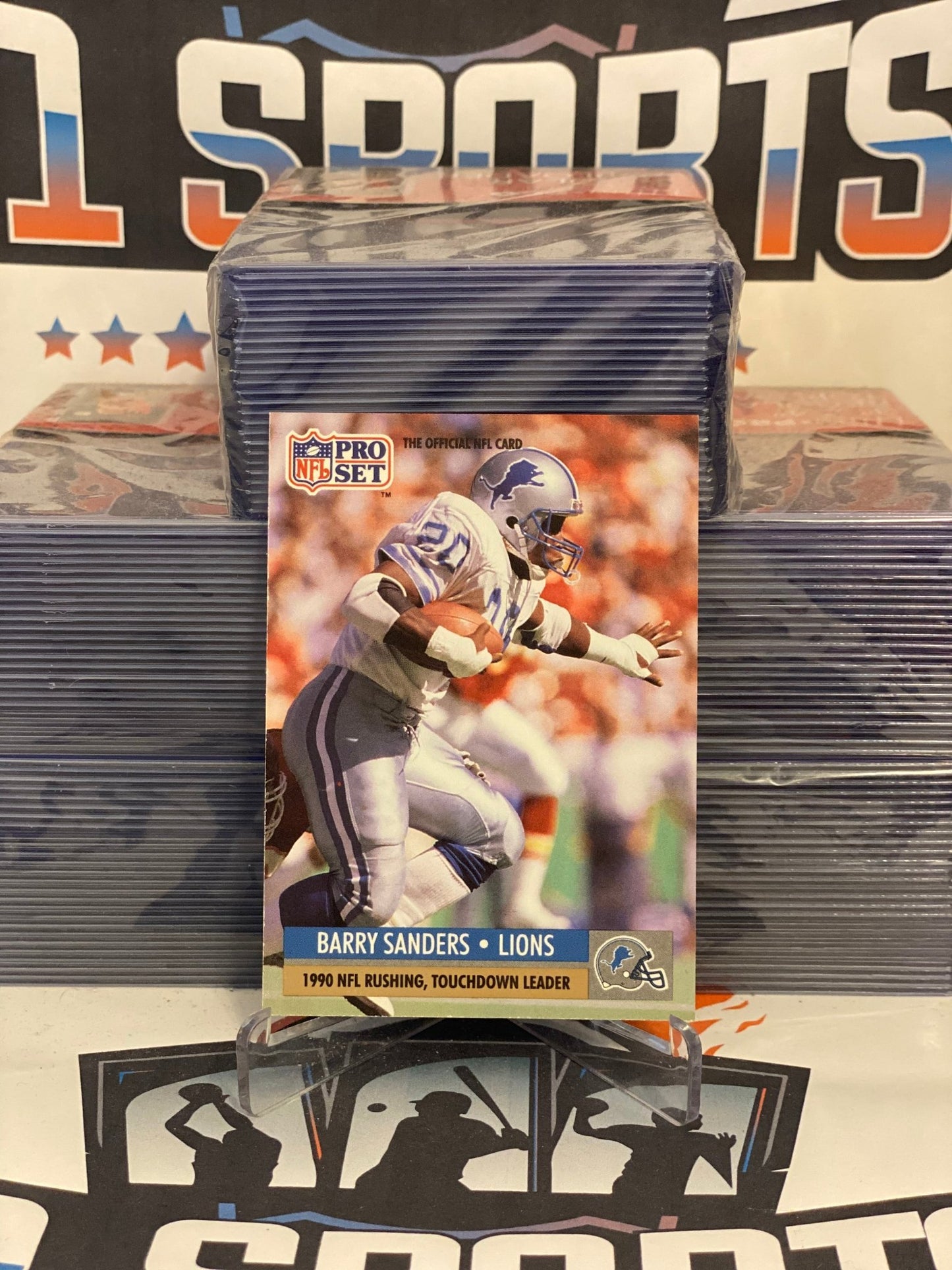 1991 Pro Set (Rushing Leader) Barry Sanders #10