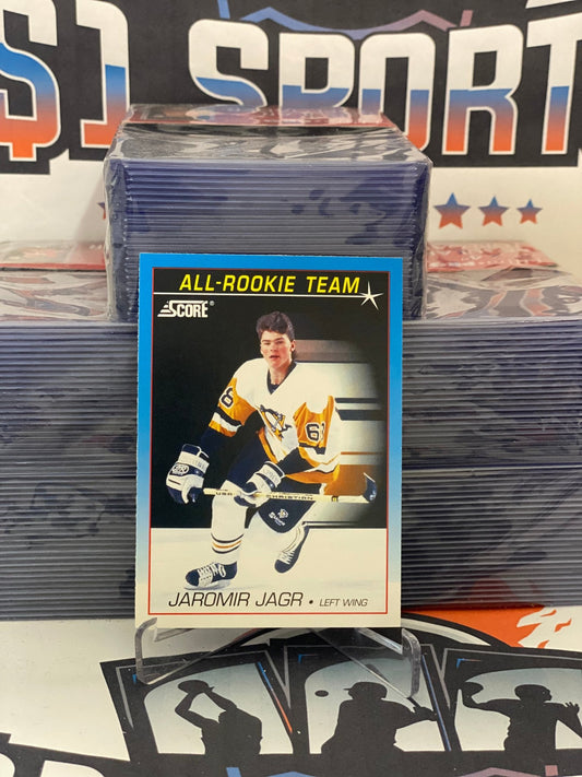 1991 Score (Bi-Lingual, All-Rookie Team) Jaromir Jagr #381