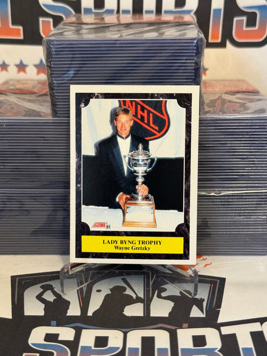 1991 Score (Bi-Lingual, Award Winner) Wayne Gretzky #324