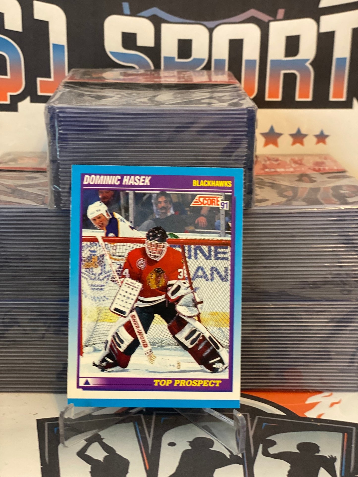 1991 Score Dominic Hasek Rookie #346