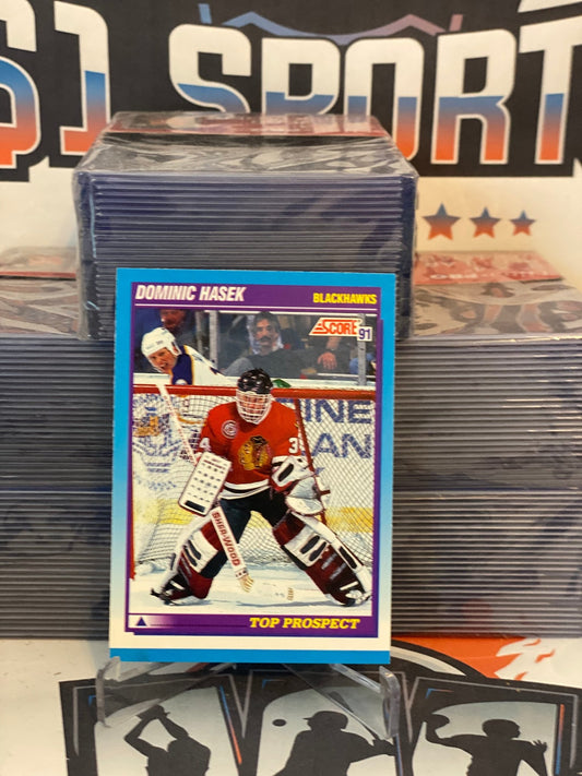 1991 Score Dominic Hasek Rookie #346
